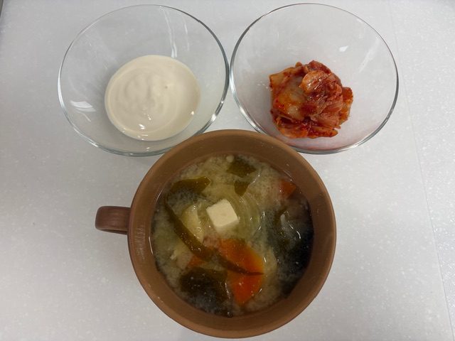 発酵食品3つ